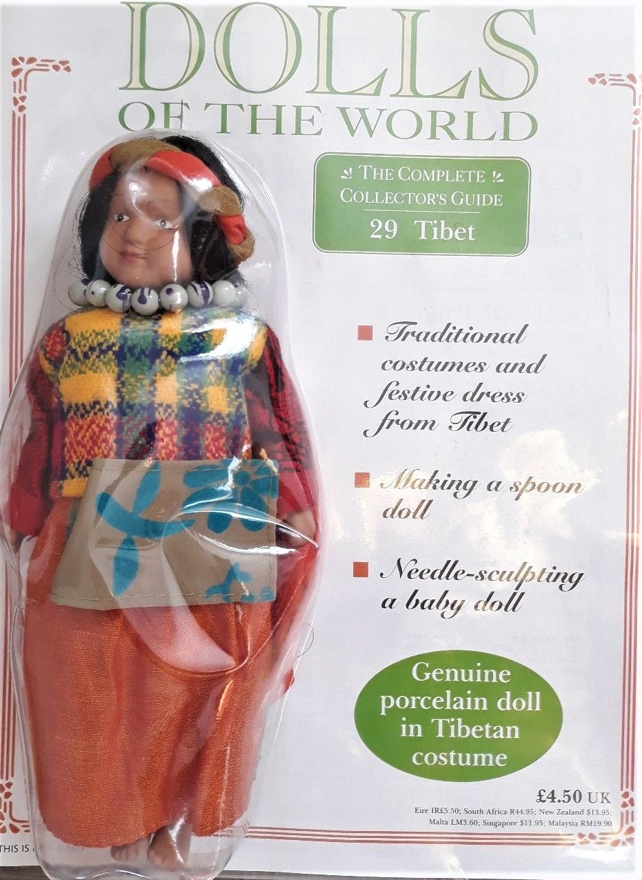 dolls of the world collection no. 29 tibet